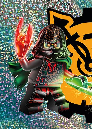 LEGO® NINJAGO® Legacy II Kolekcja naklejkowa - Naklejka Nr 102 Podwójna