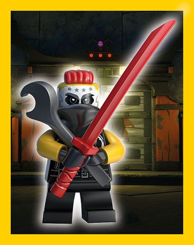 LEGO® NINJAGO® Legacy II Kolekcja naklejkowa - Naklejka Nr 123