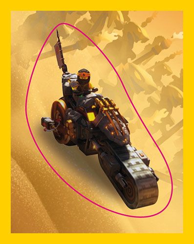 LEGO® NINJAGO® Legacy II Kolekcja naklejkowa - Naklejka Nr 186