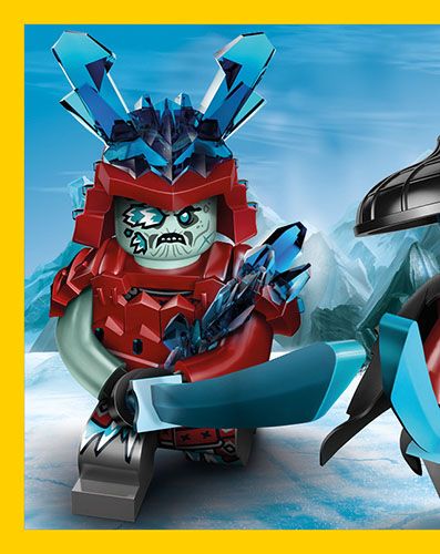 LEGO® NINJAGO® Legacy II Kolekcja naklejkowa - Naklejka Nr 205 Podwójna