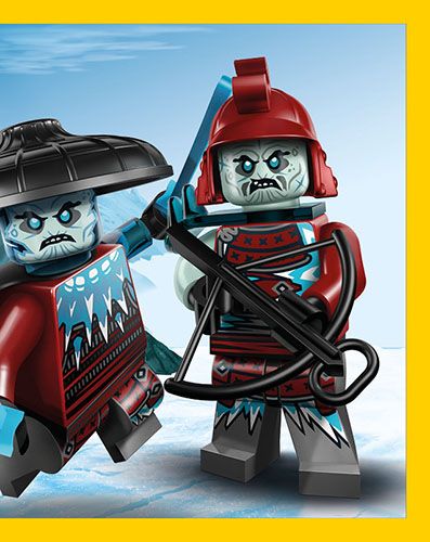 LEGO® NINJAGO® Legacy II Kolekcja naklejkowa - Naklejka Nr 206 Podwójna