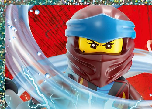 LEGO® NINJAGO® Legacy Kolekcja naklejkowa - Naklejka Nr 1 (Błyszcząca)