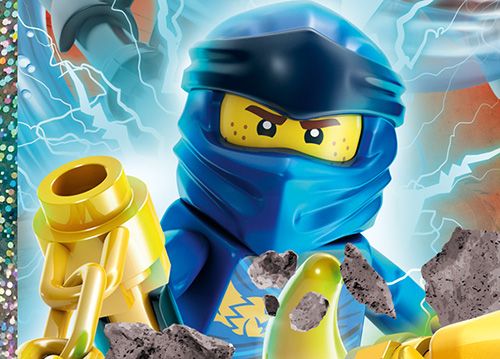 LEGO® NINJAGO® Legacy Kolekcja naklejkowa - Naklejka Nr 3 (Błyszcząca)
