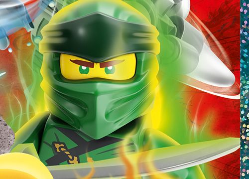 LEGO® NINJAGO® Legacy Kolekcja naklejkowa - Naklejka Nr 4 (Błyszcząca)