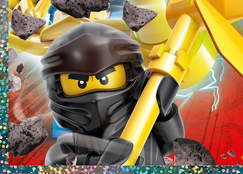 LEGO® NINJAGO® Legacy Kolekcja naklejkowa - Naklejka Nr 5 (Błyszcząca)