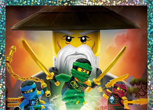 LEGO® NINJAGO® Legacy Kolekcja naklejkowa - Naklejka Nr 9 (Błyszcząca)