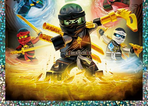 LEGO® NINJAGO® Legacy Kolekcja naklejkowa - Naklejka Nr 10 (Błyszcząca)
