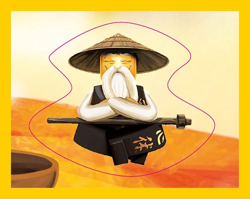 LEGO® NINJAGO® Legacy Kolekcja naklejkowa - Naklejka Nr 16