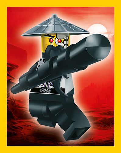LEGO® NINJAGO® Legacy Kolekcja naklejkowa - Naklejka Nr 17