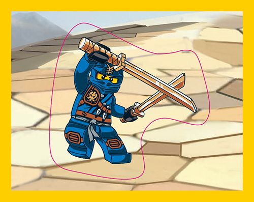 LEGO® NINJAGO® Legacy Kolekcja naklejkowa - Naklejka Nr 21
