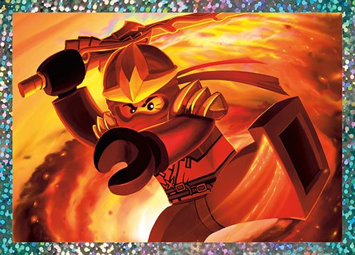 LEGO® NINJAGO® Legacy Kolekcja naklejkowa - Naklejka Nr 33 (Błyszcząca)
