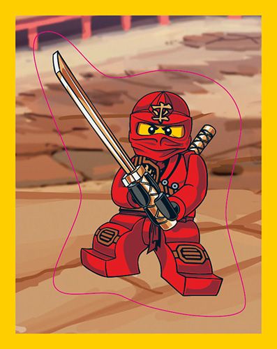 LEGO® NINJAGO® Legacy Kolekcja naklejkowa - Naklejka Nr 36