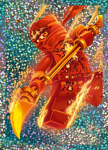 LEGO® NINJAGO® Legacy Kolekcja naklejkowa - Naklejka Nr 39 (Błyszcząca ...