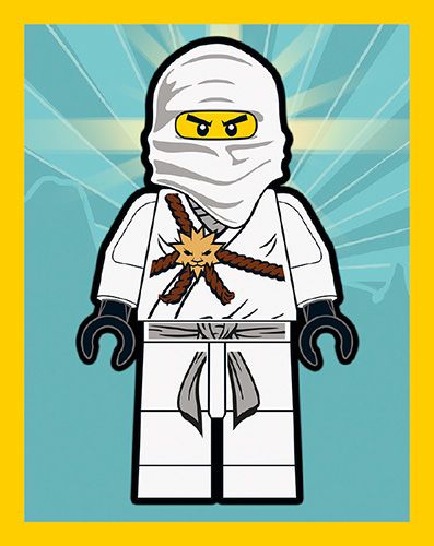 LEGO® NINJAGO® Legacy Kolekcja naklejkowa - Naklejka Nr 50