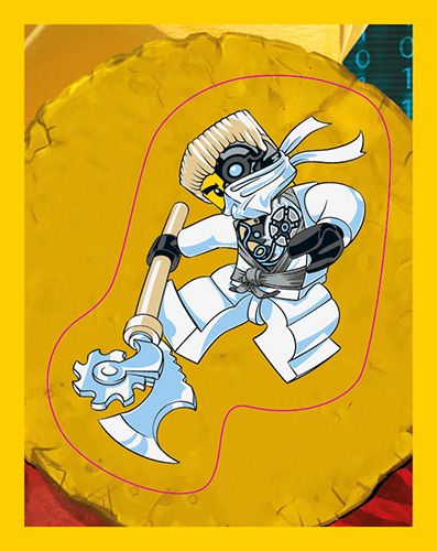 LEGO® NINJAGO® Legacy Kolekcja naklejkowa - Naklejka Nr 57