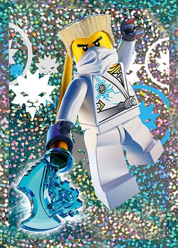 LEGO® NINJAGO® Legacy Kolekcja naklejkowa - Naklejka Nr 58 (Błyszcząca)