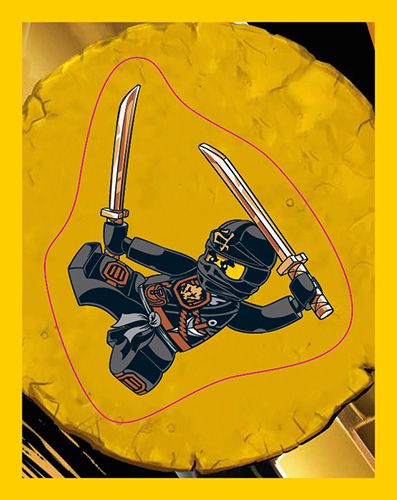 LEGO® NINJAGO® Legacy Kolekcja naklejkowa - Naklejka Nr 61