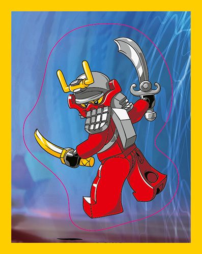 LEGO® NINJAGO® Legacy Kolekcja naklejkowa - Naklejka Nr 73