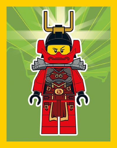 LEGO® NINJAGO® Legacy Kolekcja naklejkowa - Naklejka Nr 76