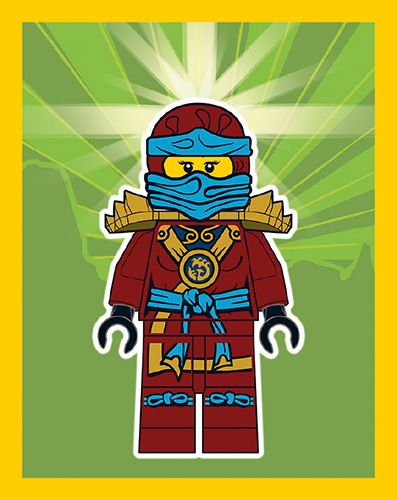 LEGO® NINJAGO® Legacy Kolekcja naklejkowa - Naklejka Nr 77