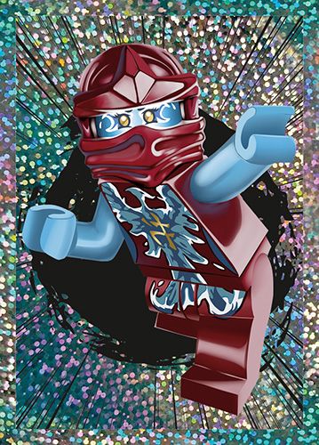 LEGO® NINJAGO® Legacy Kolekcja naklejkowa - Naklejka Nr 83 (Błyszcząca)
