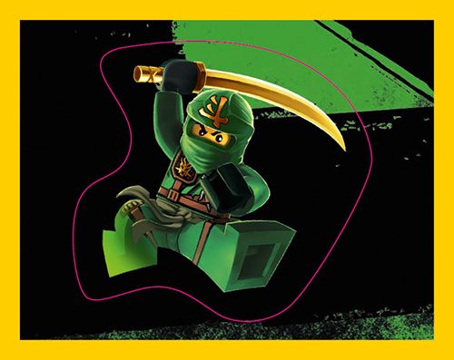 LEGO® NINJAGO® Legacy Kolekcja naklejkowa - Naklejka Nr 85