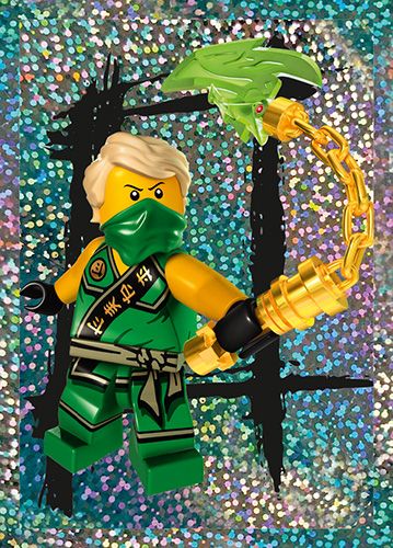 LEGO® NINJAGO® Legacy Kolekcja naklejkowa - Naklejka Nr 89 (Błyszcząca)