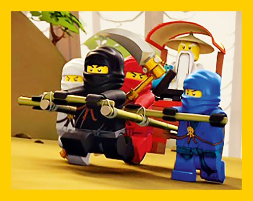 LEGO® NINJAGO® Legacy Kolekcja naklejkowa - Naklejka Nr 101