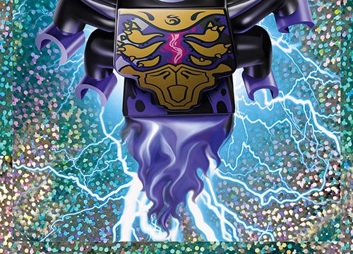 LEGO® NINJAGO® Legacy Kolekcja naklejkowa - Naklejka Nr 154 (Błyszcząca)