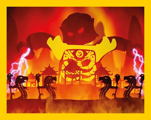 LEGO® NINJAGO® Legacy Kolekcja naklejkowa - Naklejka Nr 164