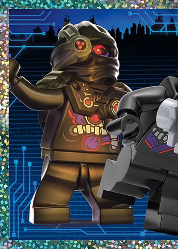LEGO® NINJAGO® Legacy Kolekcja naklejkowa - Naklejka Nr 166 (Błyszcząca)