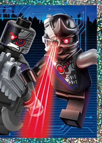 LEGO® NINJAGO® Legacy Kolekcja naklejkowa - Naklejka Nr 167 (Błyszcząca)