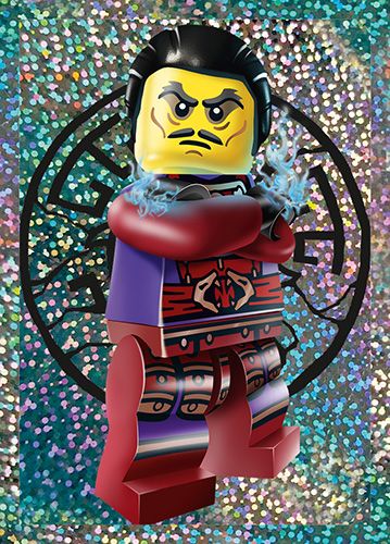 LEGO® NINJAGO® Legacy Kolekcja naklejkowa - Naklejka Nr 180 (Błyszcząca)