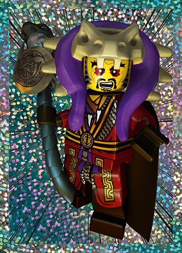 LEGO® NINJAGO® Legacy Kolekcja naklejkowa - Naklejka Nr 182 (Błyszcząca)