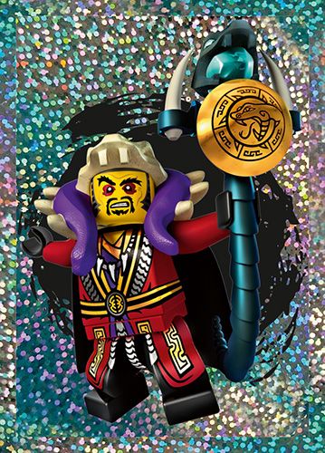 LEGO® NINJAGO® Legacy Kolekcja naklejkowa - Naklejka Nr 189 (Błyszcząca)