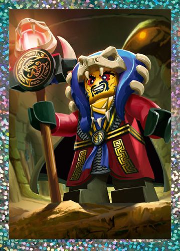 LEGO® NINJAGO® Legacy Kolekcja naklejkowa - Naklejka Nr 195 (Błyszcząca)