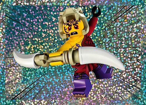 LEGO® NINJAGO® Legacy Kolekcja naklejkowa - Naklejka Nr 198 (Błyszcząca)