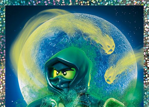 LEGO® NINJAGO® Legacy Kolekcja naklejkowa - Naklejka Nr 222 (Błyszcząca)