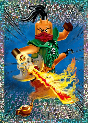 LEGO® NINJAGO® Legacy Kolekcja naklejkowa - Naklejka Nr 224 (Błyszcząca)