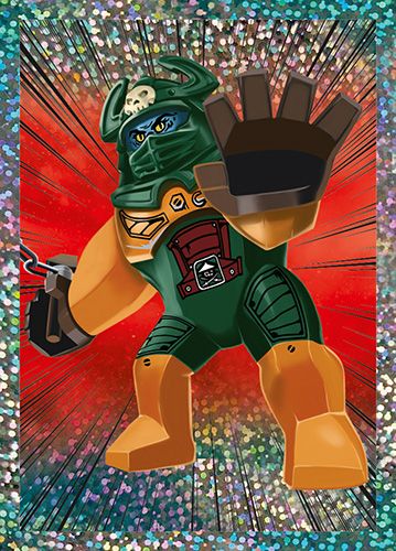 LEGO® NINJAGO® Legacy Kolekcja naklejkowa - Naklejka Nr 232 (Błyszcząca)