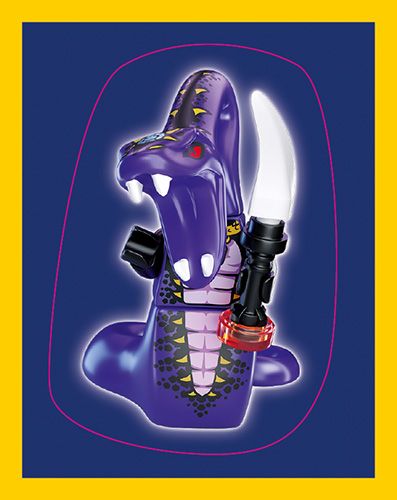 LEGO® NINJAGO® Legacy Kolekcja naklejkowa - Naklejka Nr 256 (Pojedynek)