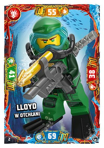 LEGO® NINJAGO® TCG7 - Nr 2: Lloyd w otchłani