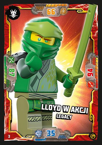 LEGO® NINJAGO® TCG7 - Nr 3: Lloyd w akcji Legacy