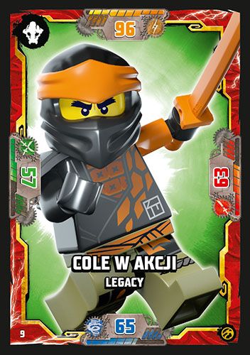 LEGO® NINJAGO® TCG7 - Nr 9: Cole w akcji Legacy