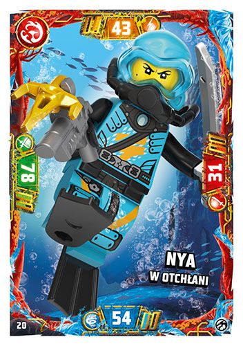 LEGO® NINJAGO® TCG7 - Nr 20: Nya w otchłani
