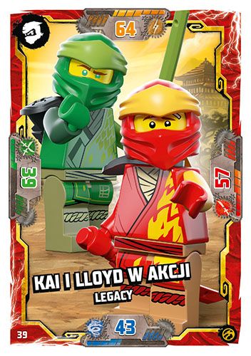 LEGO® NINJAGO® TCG7 - Nr 39: Kai i Lloyd w akcji Legacy