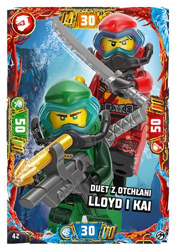 LEGO® NINJAGO® TCG7 - Nr 42: Duet z otchłani: Lloyd i Kai