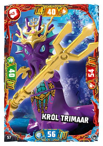 LEGO® NINJAGO® TCG7 - Nr 57: Król Trimaar