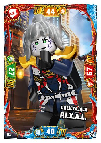 LEGO® NINJAGO® TCG7 - Nr 61: Obliczająca P.I.X.A.L.