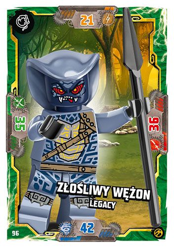 LEGO NINJAGO TCG7 Nr 96 Z o liwy W on Legacy Kultowy.pl